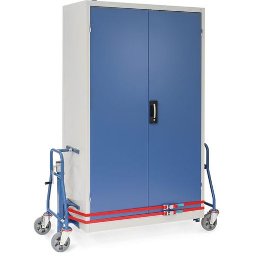 Carrello a mano regolabile - 6980 - fetra - per il trasporto / per mobile / in acciaio