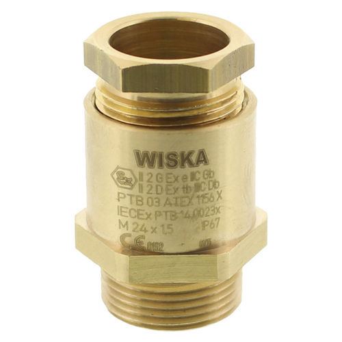 Pressacavo antideflagrante - EX-KVM-Z - WISKA Hoppmann GmbH - in ottone / IP66 / IP67