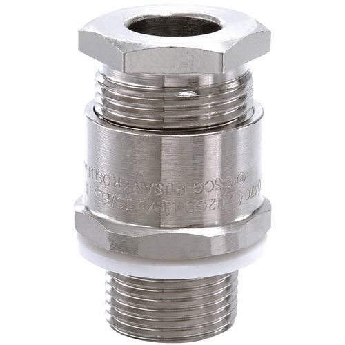 Pressacavo per cavo non armato - EX d OS-A2F-U series - WISKA Hoppmann GmbH - in ottone / in ottone nichelato / IP66
