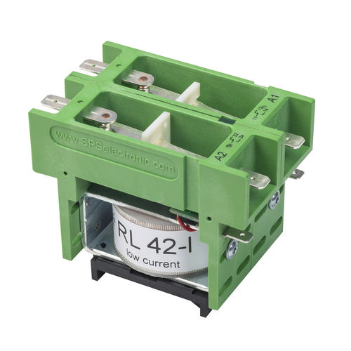 Relè elettromeccanico ad alta tensione - RL 42-l - SPS electronic GmbH - 24 VDC / connessione Faston / ad alta frequenza