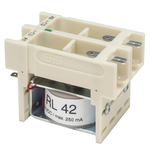 Relè elettromeccanico ad alta tensione - RL 42 - SPS electronic GmbH - 24 VDC / per montaggio in superficie / connessione Faston
