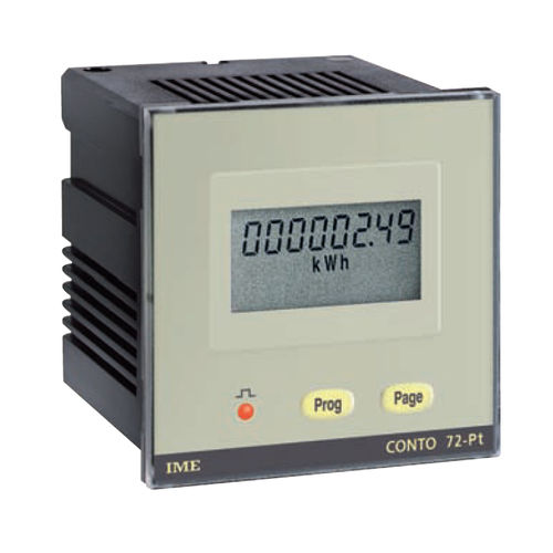 Contatore di energia elettrica monofase - Conto 72  - IME Spa - 60 Hz / 50 Hz / con display LCD