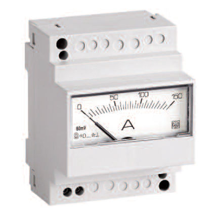 Indicatore di corrente continua - D4M series  - IME Spa - analogico / su guida DIN / modulare