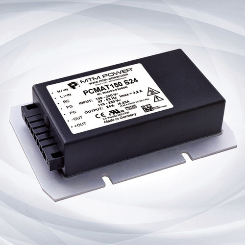 Alimentatore elettrico incapsulato - PCMAT150 S series - MTM Power Messtechnik Mellenbach GmbH - AC/DC / ad uscita semplice / CE