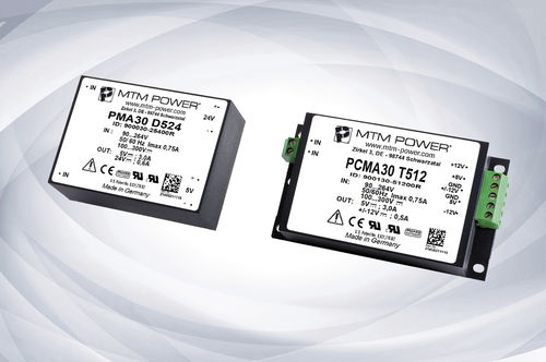 Alimentatore elettrico DC/DC - PMA30 S series - MTM Power Messtechnik Mellenbach GmbH - AC/DC / ad uscita semplice / CE