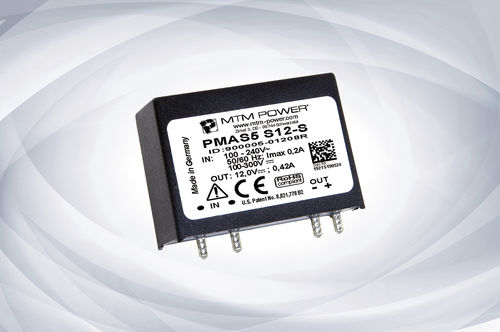 Alimentatore elettrico AC/DC - PMAS5 S series - MTM Power Messtechnik Mellenbach GmbH - ad uscita semplice / CE