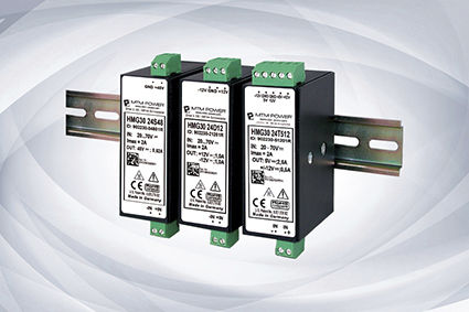Alimentatore elettrico DC/DC - HMG30 24 series - MTM Power Messtechnik Mellenbach GmbH - a tripla uscita / su guida DIN / CE