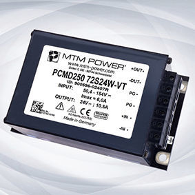Convertitore DC/DC con montaggio su telaio - W-VT series - MTM Power Messtechnik Mellenbach GmbH - ad uscita semplice / con ampia gamma di ingresso / CE