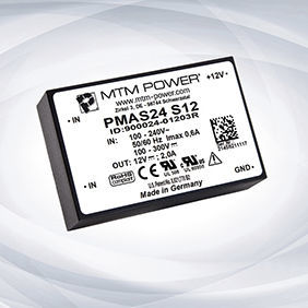Alimentatore elettrico incapsulato - MAS24 S series - MTM Power Messtechnik Mellenbach GmbH - DC/DC / AC/DC / ad uscita semplice