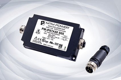 Alimentatore elettrico DC/DC - PM-IP67A50 S series - MTM Power Messtechnik Mellenbach GmbH - AC/DC / ad uscita semplice / CE