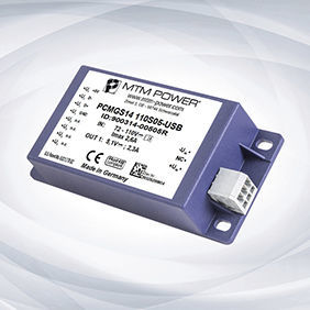 Convertitore DC/DC con montaggio su telaio - PCMGS14 110 series - MTM Power Messtechnik Mellenbach GmbH - per applicazioni ferroviarie / ad uscita semplice / CE