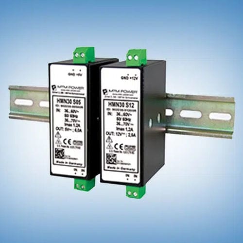 Alimentatore elettrico su guida DIN - HMN30 S05 - MTM Power Messtechnik Mellenbach GmbH - AC/DC / ad uscita semplice / CE