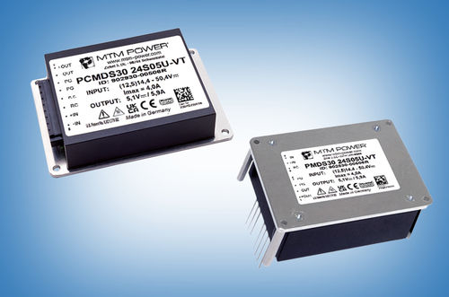 Convertitore DC/DC con montaggio su telaio - PCMDS30 24S05U-VT - MTM Power Messtechnik Mellenbach GmbH - per veicolo / per applicazioni ferroviarie / industriale