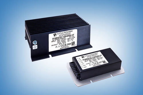 Convertitore DC/DC a isolamento galvanico - PCMDS150 24S12W-VT - MTM Power Messtechnik Mellenbach GmbH - con montaggio su telaio / per veicolo / per applicazioni ferroviarie