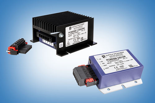Convertitore DC/DC a isolamento galvanico - PCMDS80 24S12W - MTM Power Messtechnik Mellenbach GmbH - con montaggio su telaio / per veicolo / per applicazioni ferroviarie