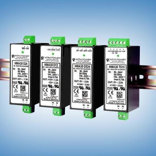 Alimentatore elettrico su guida DIN - HMA30 D524 - MTM Power Messtechnik Mellenbach GmbH - AC/DC / a due uscite / CE