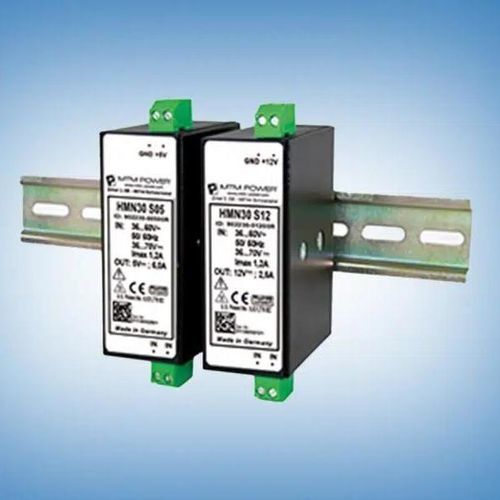 Alimentatore elettrico su guida DIN - HMN30 S12 - MTM Power Messtechnik Mellenbach GmbH - AC/DC / ad uscita semplice / CE