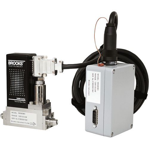 Regolatore di portata massico - 5850EMH  - Brooks Instrument - per gas / in acciaio inossidabile / analogico
