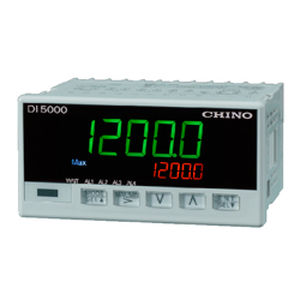 Indicatore di temperatura - DI5000 - CHINO CORPORATION - digitale / da montare su pannello / con allarme
