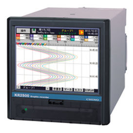 Registratore con display grafico LCD - KR2S00 Series  - CHINO CORPORATION - senza carta / digitale / di eventi