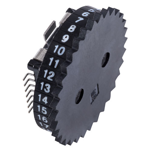 Interruttore rotativo - DH5 - PTR HARTMANN GmbH - multipolare / su guida DIN / su PCB