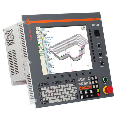 Pannello operatore touch screen - CNC Z32 C15 FlorenZ - D.Electron - con tastiera / ad incastro / TFT LCD