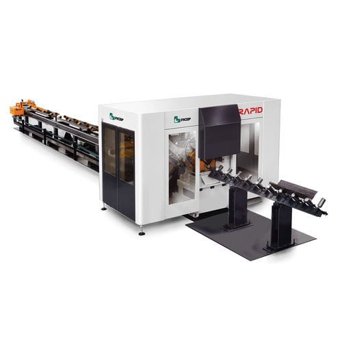Linea di foratura CNC - RAPID series - FICEP - per profilati piatto / per profilati angolari / ad alta velocità