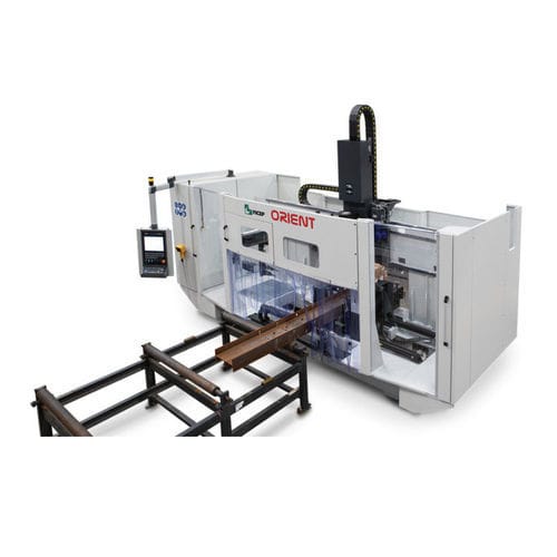 Linea di foratura CNC - ORIENT  - FICEP - per profilati di costruzione metallica / per travi / laser