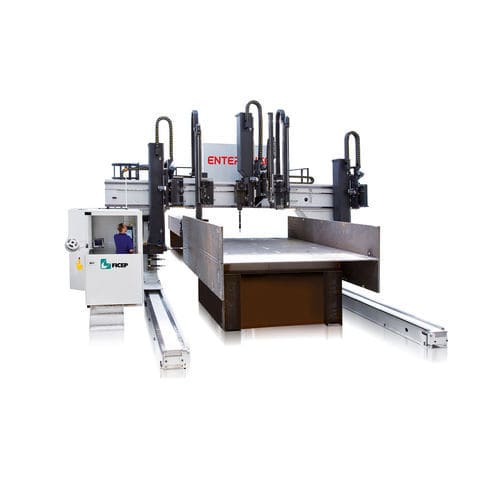 Linea di foratura CNC - ENTERPRISE  - FICEP - tipo portale / per profilati di costruzione metallica / per travi