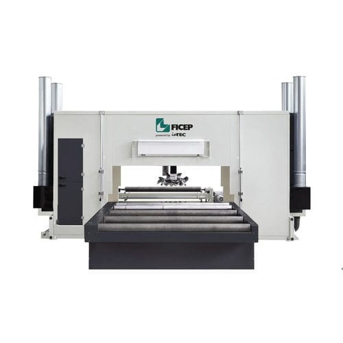 Linea di rivestimento per profilati - FICEP - di superficie / con essiccamento / automatica