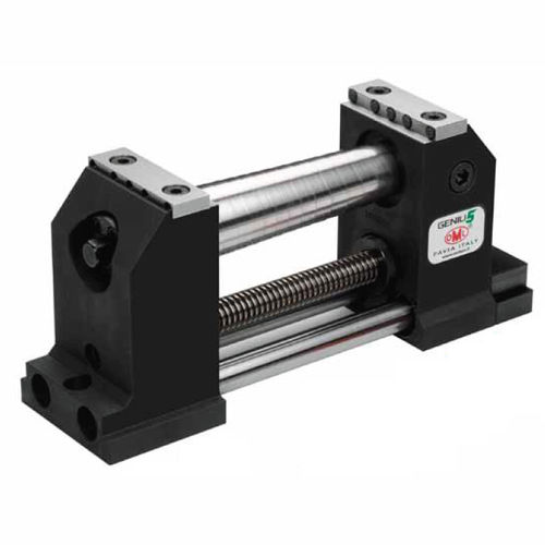 Morsa per macchina utensile - GENIUS - OML - a basso profilo / a vite / per lavorazione meccanica 5 assi