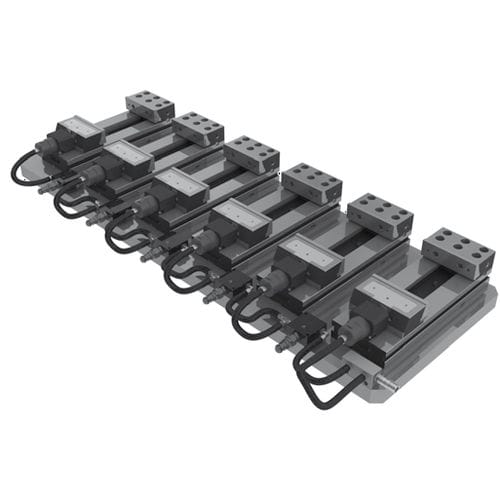 Morsa per macchina utensile - TC HYDRO SET - OML - idraulica / modulare