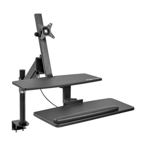 Supporto per monitor orientabile - WWSS1327CP - TRIPPLITE - ad altezza regolabile / da tavolo / girevole