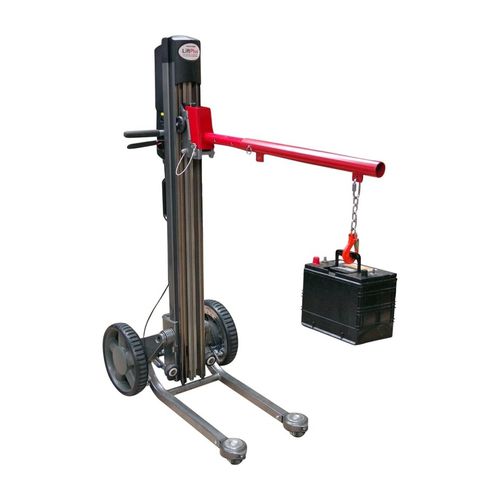 Accatastatore elettrico - LPS6025NY1 - Hand Trucks  Iberia S.L - a timone con guida da terra / da trasporto / per sollevamento