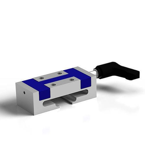 Elemento di serraggio manuale - MClamp Series - HEMA Maschinen- und Apparateschutz GmbH - pneumatico / idraulico / forarotaie