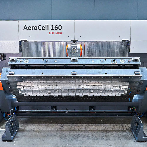 Centro di lavoro 5 assi - AeroCell 160 - bavius technologie gmbh - orizzontale / per alluminio / HSK A-63