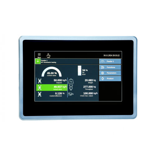 Terminale con touch screen - Congrav® OP-S - Kubota Brabender Technologie GmbH - ad incastro / compatto