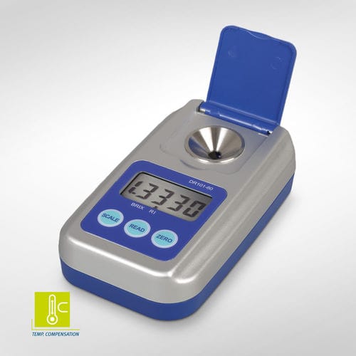 Rifrattometro digitale - DR101-60 - A. KRÜSS Optronic GmbH - portatile / con ampia gamma di indici di rifrazione / da laboratorio