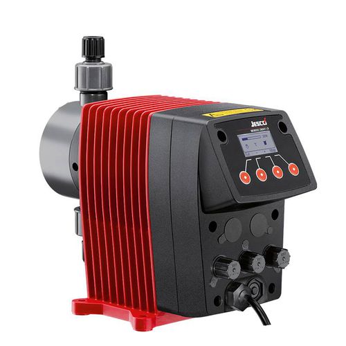 Pompa a membrana - MEMDOS SMART LD  - Lutz-Jesco GmbH - per prodotti chimici / con motore passo-passo / fissa