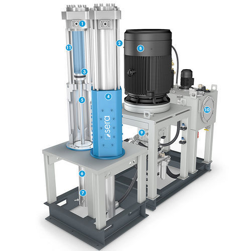Compressore a pistone - sera GmbH - d'aria / di gas / di azoto