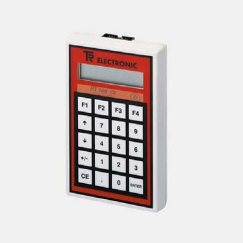 Terminale con tastiera - PT-100-N - TR-Electronic GmbH - a parete / LCD / senza fili