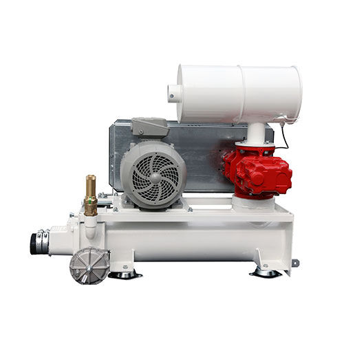 Gruppo di soffiaggio volumetrico - K series with integrated discharge silencer - RKR Gebläse und Verdichter GmbH - a lobi / ATEX / compatto