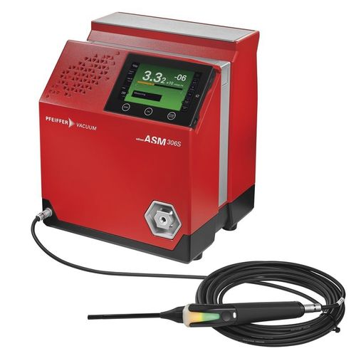 Rilevatore di fughe di idrogeno - ASM 306 S - Pfeiffer Vacuum+Fab Solutions - all'elio / con schermo integrato / con sniffer
