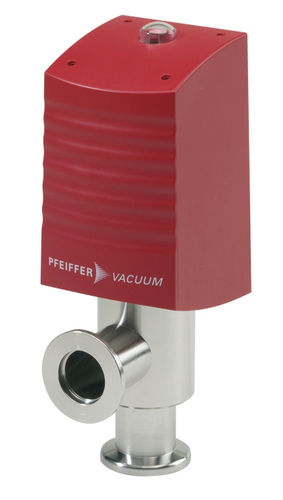 Valvola a comando pneumatico - Pfeiffer Vacuum+Fab Solutions - per aria compressa / ad angolo retto