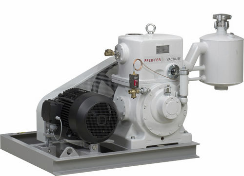 Pompa a vuoto a palette - UnoLine Plus series - Pfeiffer Vacuum+Fab Solutions - lubrificata / monostadio