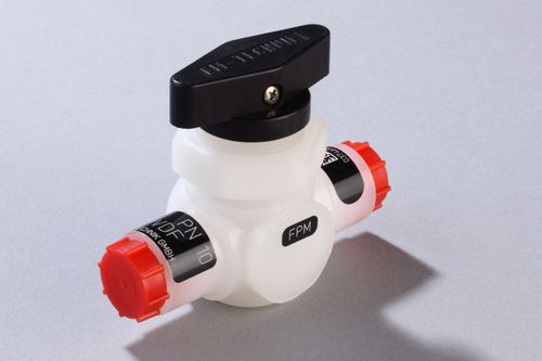 Valvola a sfera - 2L/PV-1 - M&C TechGroup Germany GmbH - manuale / per gas / in PVDF