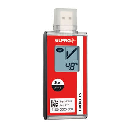 Registratore di dati di temperatura - LIBERO CS - ELPRO-BUCHS AG - USB / NTC / con display LCD