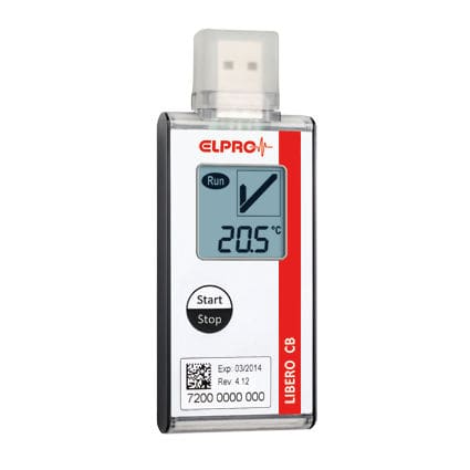 Registratore di dati di temperatura - LIBERO CB - ELPRO-BUCHS AG - universale / USB / con display LCD