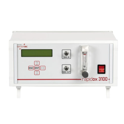 Analizzatore multigas - Rapidox 3100 - Cambridge Sensotec - di monitoraggio / di tracce / di umidità