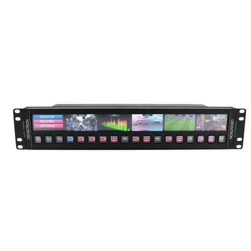 HMI con touch screen multitouch - DM-163GN-MBYR01 - Densitron Technologies - per rack / ARM / Ethernet